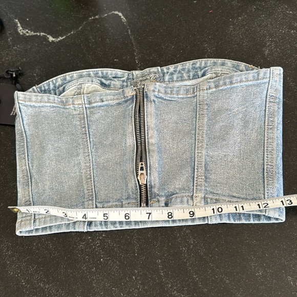 Blanknyc denim stretch bustier - Picture 7 of 8